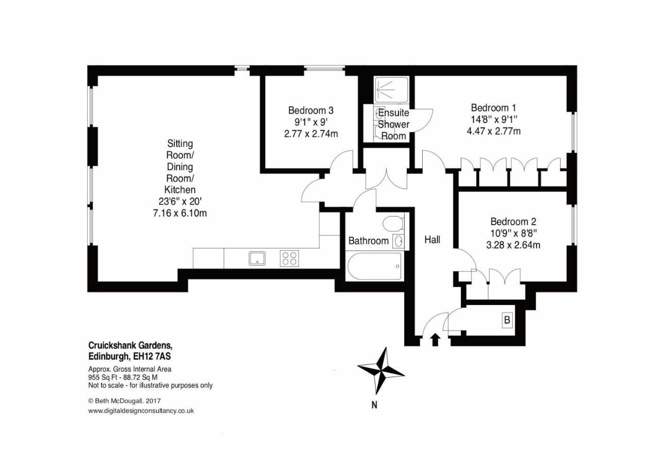 The Cruickshank Residence Edinburgh Exteriér fotografie